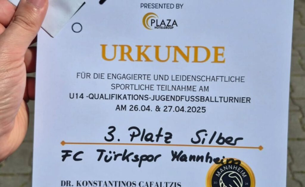 Instagram post from fcturkspormannheimjugend. This post is in position 1.